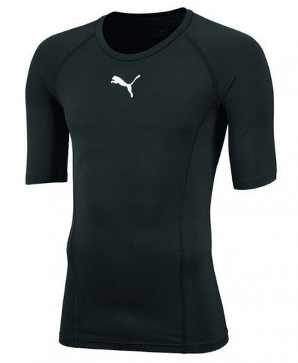 Puma teamLIGA Baselayer kurzarm Funktionsshirt schwarz 