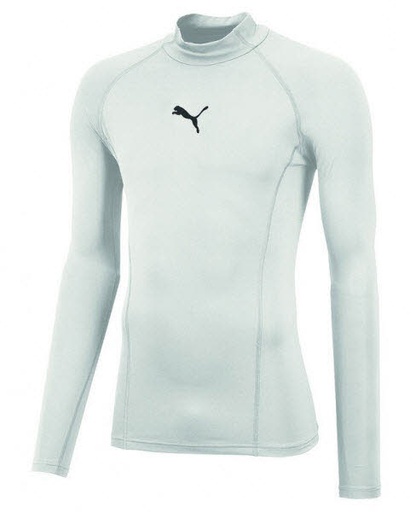 Puma teamLIGA Baselayer langarm Funktionsshirt weiß 