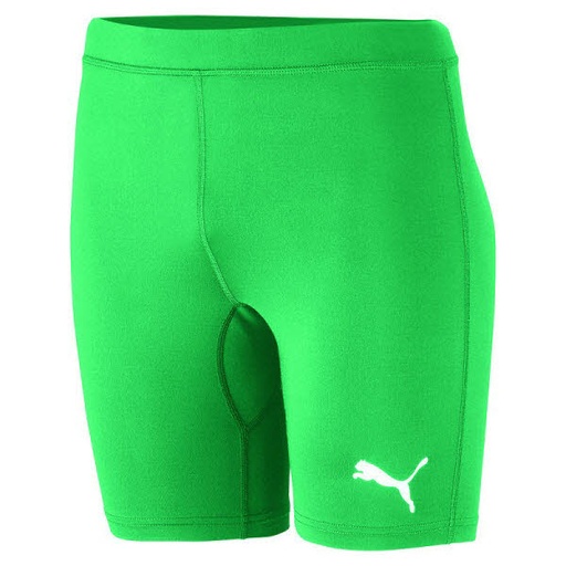 Puma teamLIGA Baselayer Funktionsshorts grün 