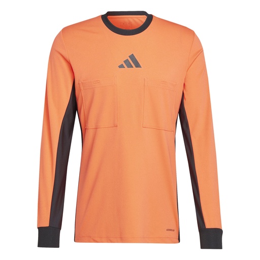 adidas Referee 24 Schiedsrichter Trikot Langarm orange