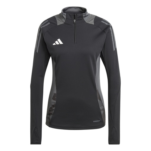 adidas Tiro 24 Competition Zip-Trainingstop schwarz Damen