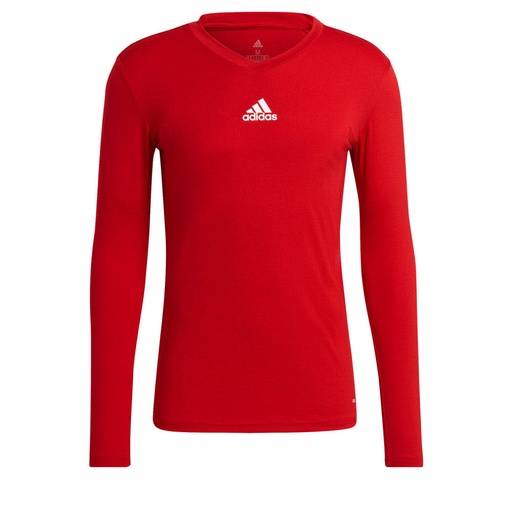 adidas Team Base Funktionsshirt Langarm rot  