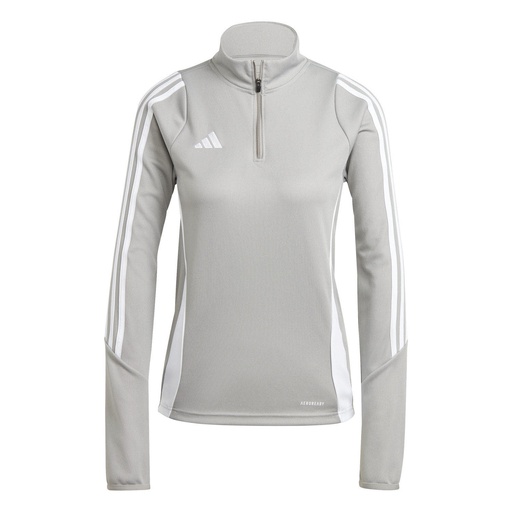 adidas Tiro 24 Zip-Trainingstop grau Damen