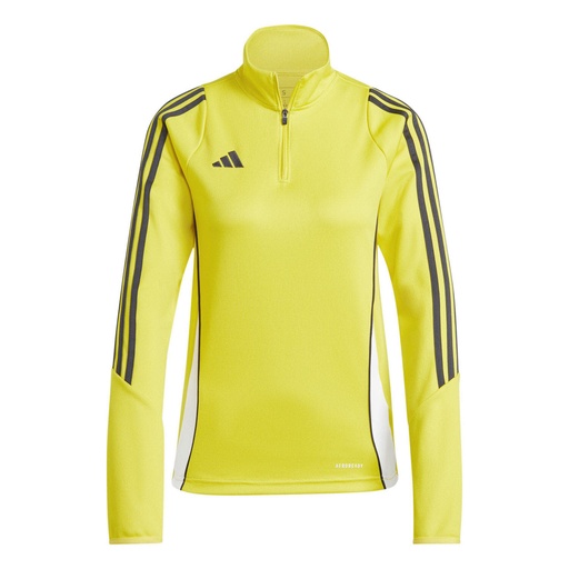 adidas Tiro 24 Zip-Trainingstop gelb Damen