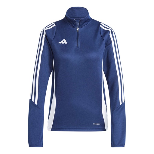 adidas Tiro 24 Zip-Trainingstop dunkelblau Damen