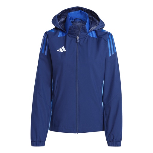 adidas Tiro 24 Competition Allwetterjacke dunkelblau Damen