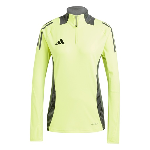 adidas Tiro 24 Competition Zip-Trainingstop gelb Damen