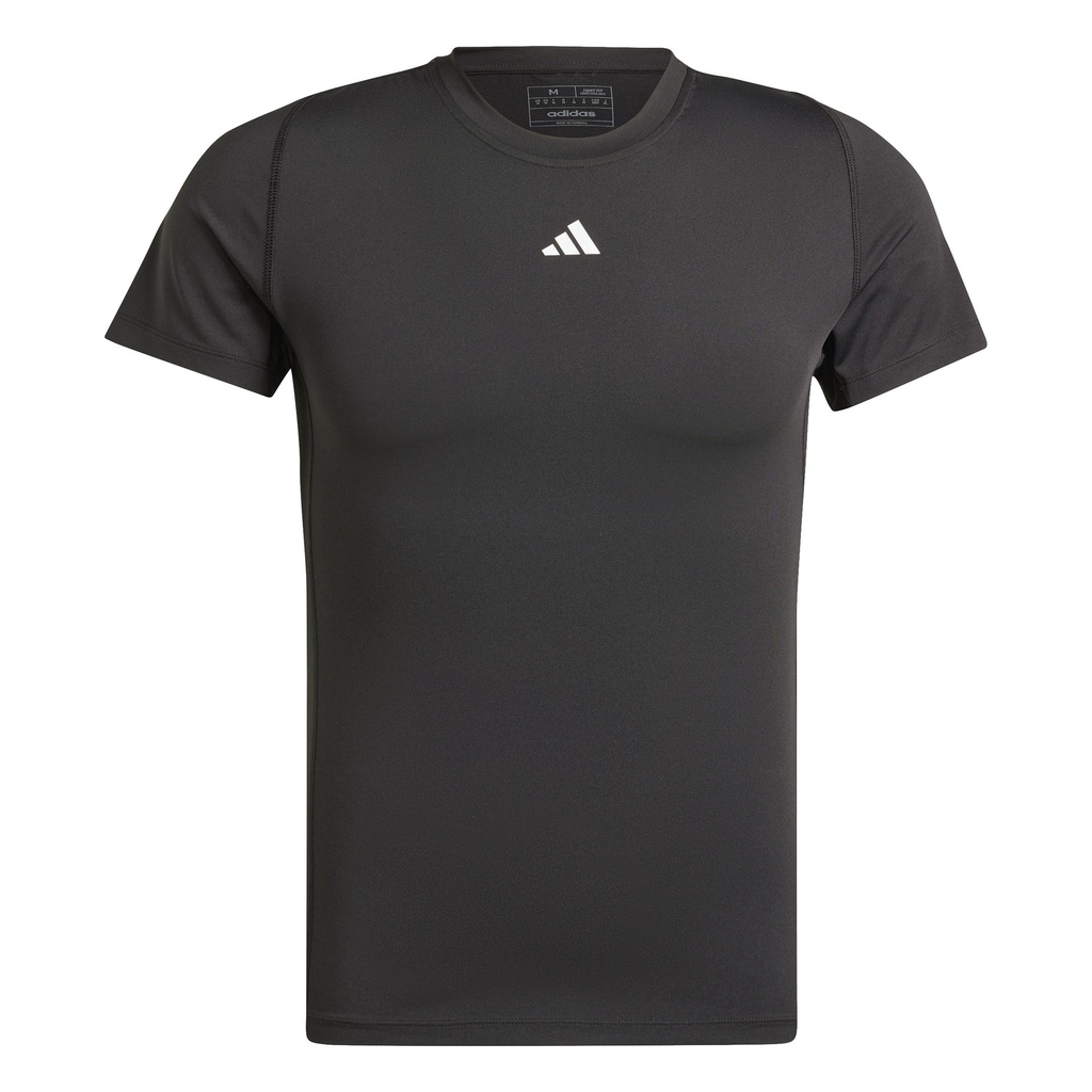 adidas Techfit T Shirt schwarz