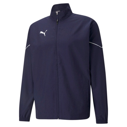 Puma teamRISE Sideline Trainingsjacke dunkelblau 