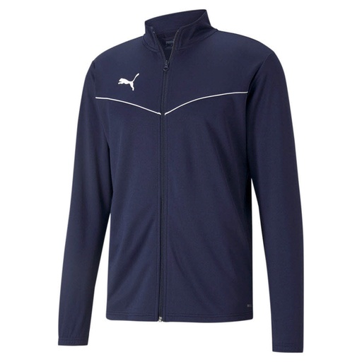 Puma teamRISE Trainingsjacke dunkelblau Kinder