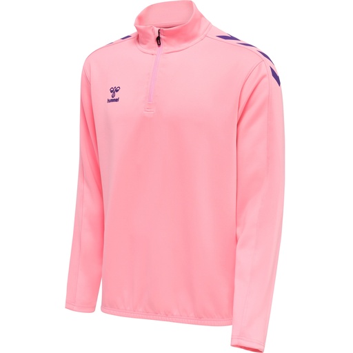 Hummel Core XK 1/2 Reißverschluss Poly Trainingstop pink