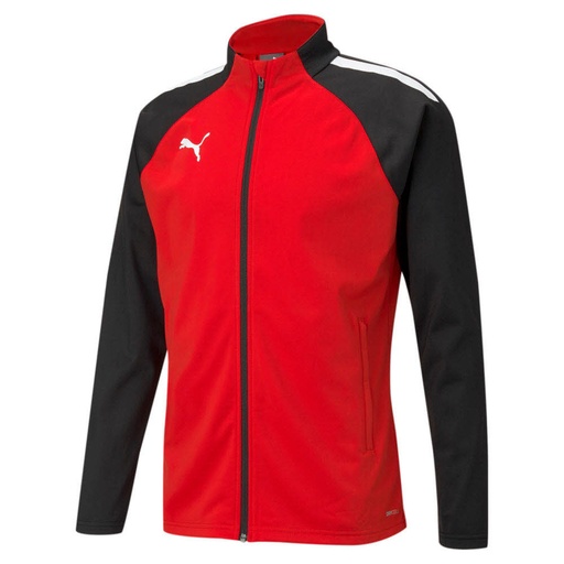 Puma teamLIGA Sideline Trainingsjacke rot 