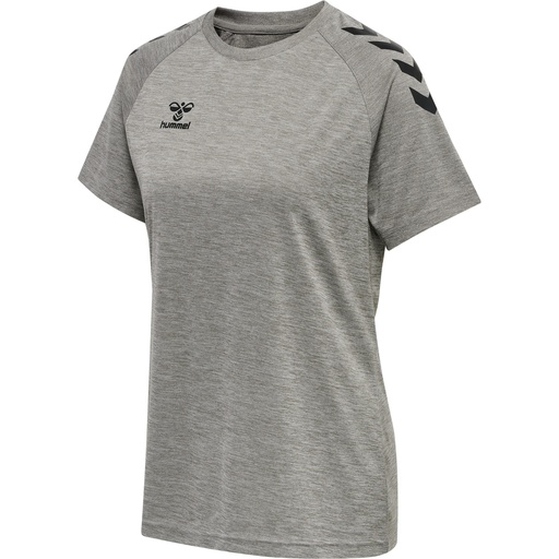 Hummel Core XK Poly T-Shirt grau Damen