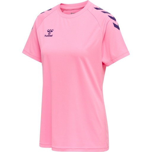 Hummel Core XK Poly T-Shirt pink Damen