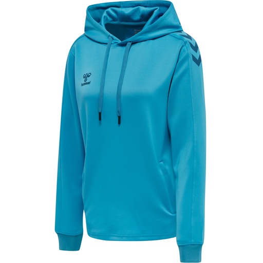 Hummel Core XK Poly Kapuzenpullover blau Damen