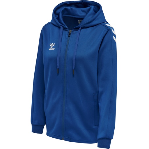 Hummel Core XK Poly Kapuzenjacke blau Damen