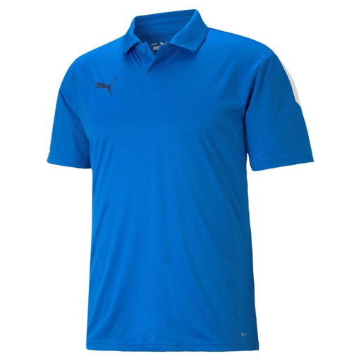 Puma teamLIGA Sideline Polo-Shirt blau 