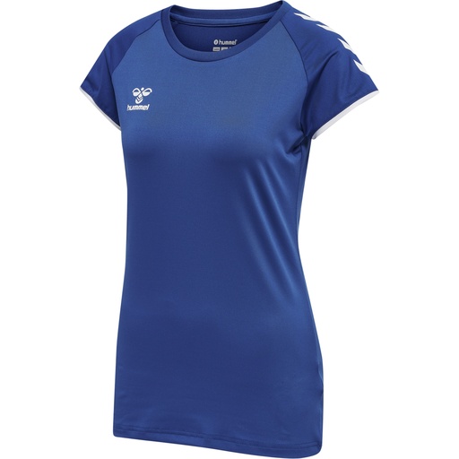 Hummel Core Volleyball Stretch T-Shirt blau Damen