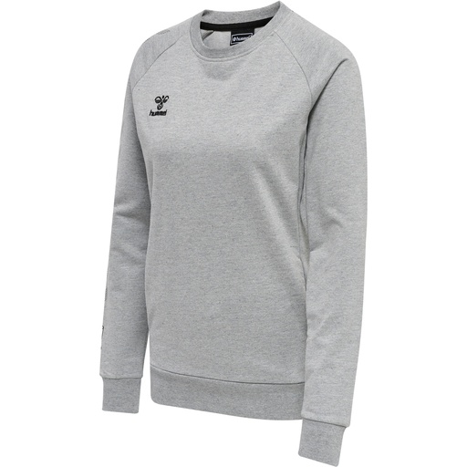 Hummel Move Grid Cotton Sweatshirt grau Damen