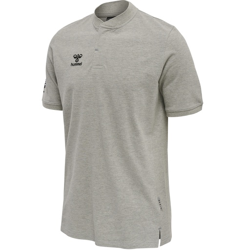 Hummel Move Grid Poloshirt grau